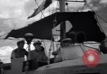 Standbild französischen Patrol Boat French Indo China, 1947, aus Sekunde 33 historischem Filmmaterial Videoclip 65675028890