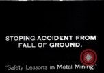 Immagine di Incidente miniera Franklin New Jersey USA, 1914, secondo 1 filmato di repertorio 65675028899