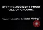 Immagine di Incidente miniera Franklin New Jersey USA, 1914, secondo 3 filmato di repertorio 65675028899