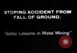 Immagine di Incidente miniera Franklin New Jersey USA, 1914, secondo 7 filmato di repertorio 65675028899