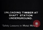 Image of unloading timber Franklin New Jersey USA, 1914, second 4 stock footage video 65675028905
