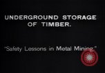 Image of piling timber Franklin New Jersey USA, 1914, second 4 stock footage video 65675028906