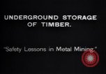 Image of piling timber Franklin New Jersey USA, 1914, second 5 stock footage video 65675028906