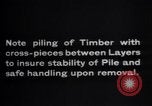 Image of piling timber Franklin New Jersey USA, 1914, second 9 stock footage video 65675028906