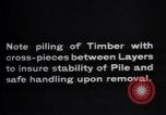 Image of piling timber Franklin New Jersey USA, 1914, second 12 stock footage video 65675028906