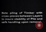Image of piling timber Franklin New Jersey USA, 1914, second 16 stock footage video 65675028906