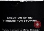 Standbild mine Arbeitnehmer Franklin New Jersey USA, 1914, aus Sekunde 1 historischem Filmmaterial Videoclip 65675028907