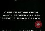 Image of securing mine-back Franklin New Jersey USA, 1914, second 3 stock footage video 65675028914