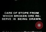 Image of securing mine-back Franklin New Jersey USA, 1914, second 8 stock footage video 65675028914