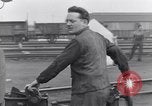 Image of French railroad yard workers Paris France, 1954, second 17 stock footage video 65675028936