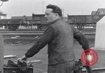 Image of French railroad yard workers Paris France, 1954, second 19 stock footage video 65675028936