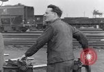 Image of French railroad yard workers Paris France, 1954, second 23 stock footage video 65675028936