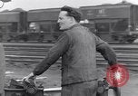 Image of French railroad yard workers Paris France, 1954, second 26 stock footage video 65675028936