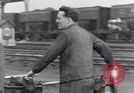Image of French railroad yard workers Paris France, 1954, second 27 stock footage video 65675028936