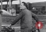 Image of French railroad yard workers Paris France, 1954, second 28 stock footage video 65675028936