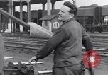 Image of French railroad yard workers Paris France, 1954, second 29 stock footage video 65675028936