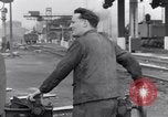 Image of French railroad yard workers Paris France, 1954, second 34 stock footage video 65675028936