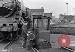 Image of French railroad yard workers Paris France, 1954, second 44 stock footage video 65675028936