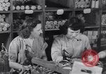 Image of busy city markets Paris France, 1954, second 20 stock footage video 65675028937