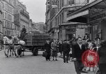 Image of busy city markets Paris France, 1954, second 39 stock footage video 65675028937