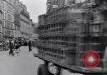 Image of busy city markets Paris France, 1954, second 45 stock footage video 65675028937