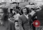 Image of busy city markets Paris France, 1954, second 55 stock footage video 65675028937