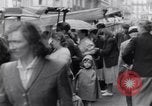 Image of busy city markets Paris France, 1954, second 56 stock footage video 65675028937