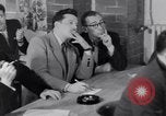 Image of trade union workers Paris France, 1954, second 41 stock footage video 65675028938