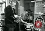 Immagine di Francese operaio di fabbrica Robert e i suoi genitori Isbergues Francia, 1952, secondo 35 filmato di repertorio 65675028941