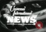 Standbild Präsident Eisenhower auf amerikanische Raumfahrtprogramm Washington DC USA, 1957, aus Sekunde 5 historischem Filmmaterial Videoclip 65675028964