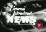 Standbild Präsident Eisenhower auf amerikanische Raumfahrtprogramm Washington DC USA, 1957, aus Sekunde 10 historischem Filmmaterial Videoclip 65675028964