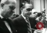 Standbild Präsident Eisenhower auf amerikanische Raumfahrtprogramm Washington DC USA, 1957, aus Sekunde 46 historischem Filmmaterial Videoclip 65675028964