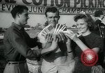 Standbild Baumwolle pflücken Contest Arkansas United States USA, 1957, aus Sekunde 41 historischem Filmmaterial Videoclip 65675028966