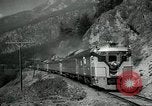 Standbild Kanadische Eisenbahn Zug British Columbia Kanada, 1957, aus Sekunde 4 historischem Filmmaterial Videoclip 65675028968