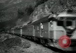 Standbild Kanadische Eisenbahn Zug British Columbia Kanada, 1957, aus Sekunde 5 historischem Filmmaterial Videoclip 65675028968