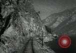 Standbild Kanadische Eisenbahn Zug British Columbia Kanada, 1957, aus Sekunde 9 historischem Filmmaterial Videoclip 65675028968