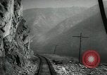 Standbild Kanadische Eisenbahn Zug British Columbia Kanada, 1957, aus Sekunde 20 historischem Filmmaterial Videoclip 65675028968