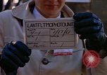 Standbild Kiel Verlegung von USS Lafayette Groton Connecticut USA, 1961, aus Sekunde 10 historischem Filmmaterial Videoclip 65675028971
