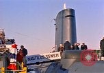 Standbild Kiel Verlegung von USS Lafayette Groton Connecticut USA, 1961, aus Sekunde 20 historischem Filmmaterial Videoclip 65675028971