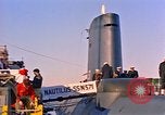 Standbild Kiel Verlegung von USS Lafayette Groton Connecticut USA, 1961, aus Sekunde 23 historischem Filmmaterial Videoclip 65675028971