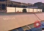 Standbild Kiel Verlegung von USS Lafayette Groton Connecticut USA, 1961, aus Sekunde 24 historischem Filmmaterial Videoclip 65675028971