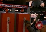 Standbild Kiel Verlegung von USS Lafayette Groton Connecticut USA, 1961, aus Sekunde 46 historischem Filmmaterial Videoclip 65675028971