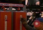 Standbild Kiel Verlegung von USS Lafayette Groton Connecticut USA, 1961, aus Sekunde 49 historischem Filmmaterial Videoclip 65675028971