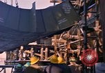 Standbild Kiel Verlegung von USS Lafayette Groton Connecticut USA, 1961, aus Sekunde 61 historischem Filmmaterial Videoclip 65675028971