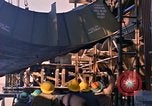Standbild Kiel Verlegung von USS Lafayette Groton Connecticut USA, 1961, aus Sekunde 62 historischem Filmmaterial Videoclip 65675028971