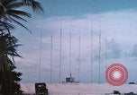 Standbild raydist site Bikini Atoll Marshall Inseln, 1956, aus Sekunde 6 historischem Filmmaterial Videoclip 65675028980