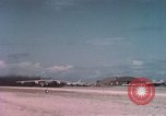 Standbild USA Flugzeuge Eniwetok Atoll Marshall Inseln, 1956, aus Sekunde 55 historischem Filmmaterial Videoclip 65675028981