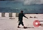 Standbild Atomic test site Enewetak Atoll Marshall Inseln, 1948, aus Sekunde 44 historischem Filmmaterial Videoclip 65675028983