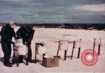 Standbild Atomic test site Enewetak Atoll Marshall Inseln, 1948, aus Sekunde 50 historischem Filmmaterial Videoclip 65675028983