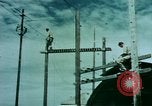 Standbild Betrieb Sandstein Atombombe Testvorbereitung Enewetak Atoll Marshall Inseln, 1948, aus Sekunde 21 historischem Filmmaterial Videoclip 65675028985